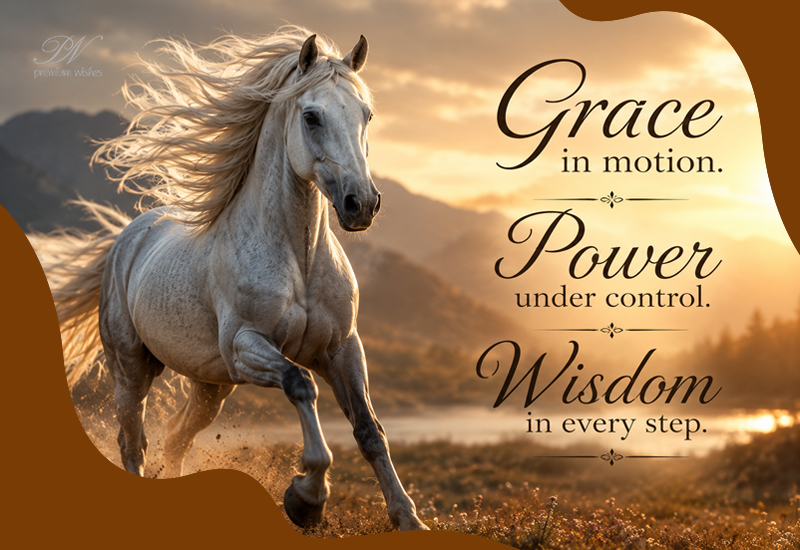 Grace in Motion Power Under Control Horse Quote Grace in Motion Power Under Control Horse Quote
