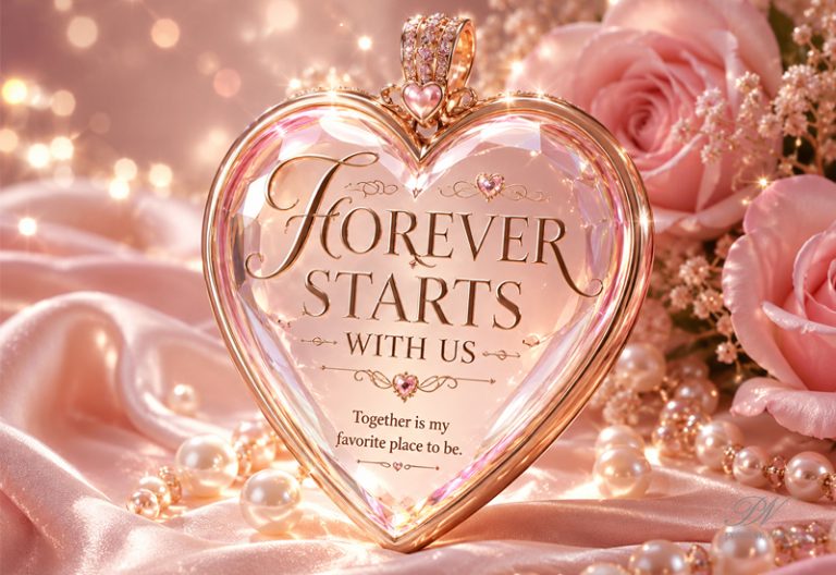 Forever Starts With Us Love Message