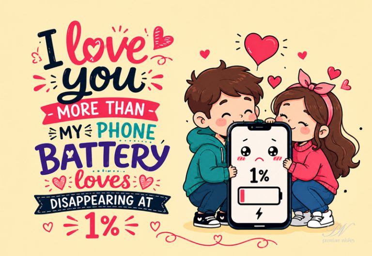 I Love You More Than My Phone Battery Funny Love Message I Love You More Than My Phone Battery Funny Love Message