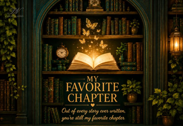 My Favorite Chapter Love Message My Favorite Chapter Love Message
