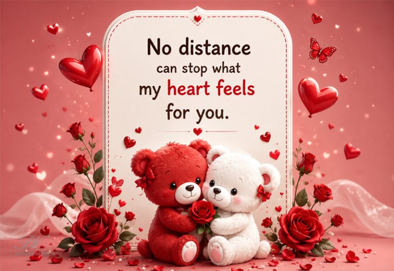 No Distance Can Stop What My Heart Feels Love Card No Distance Can Stop What My Heart Feels Love Card