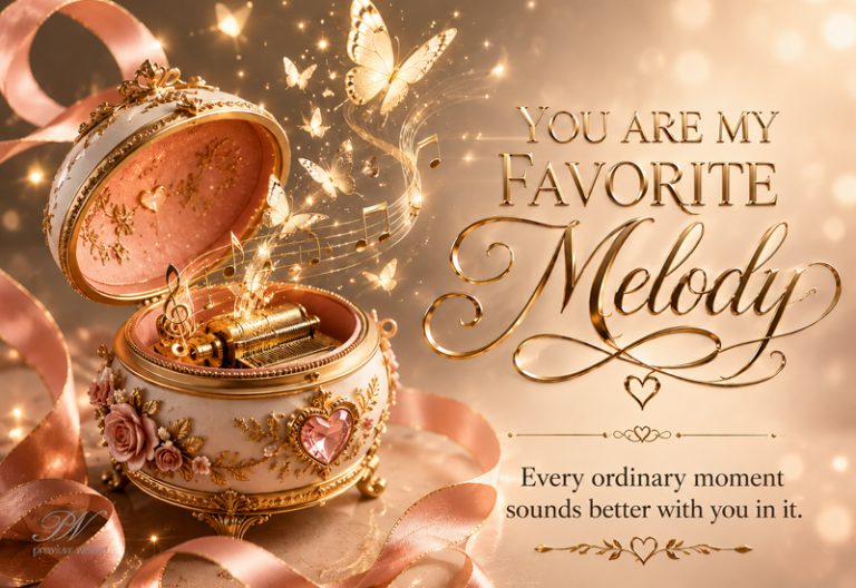 You Are My Favorite Melody Love Message You Are My Favorite Melody Love Message