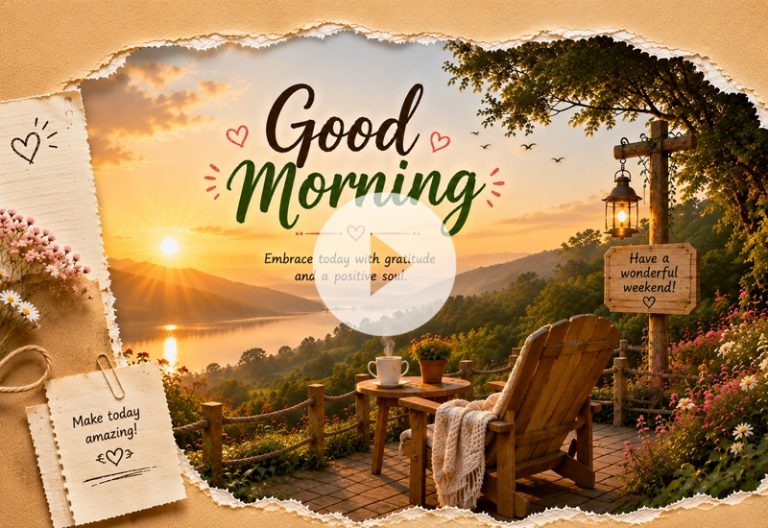 Beautiful Good Morning Wishes with Paper Tear Reveal Beautiful Good Morning Wishes with Paper Tear Reveal