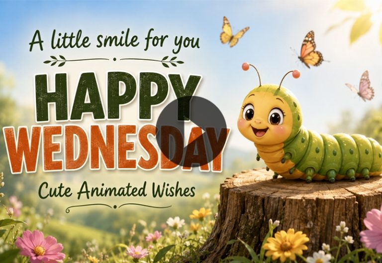 Happy Wednesday Wishes – Cute Animated Good Morning Greetings and Blessings Happy Wednesday Wishes – Cute Animated Good Morning Greetings and Blessings