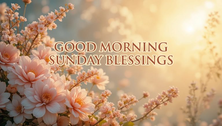 Beautiful Sunday Good Morning Wishes to Share Today