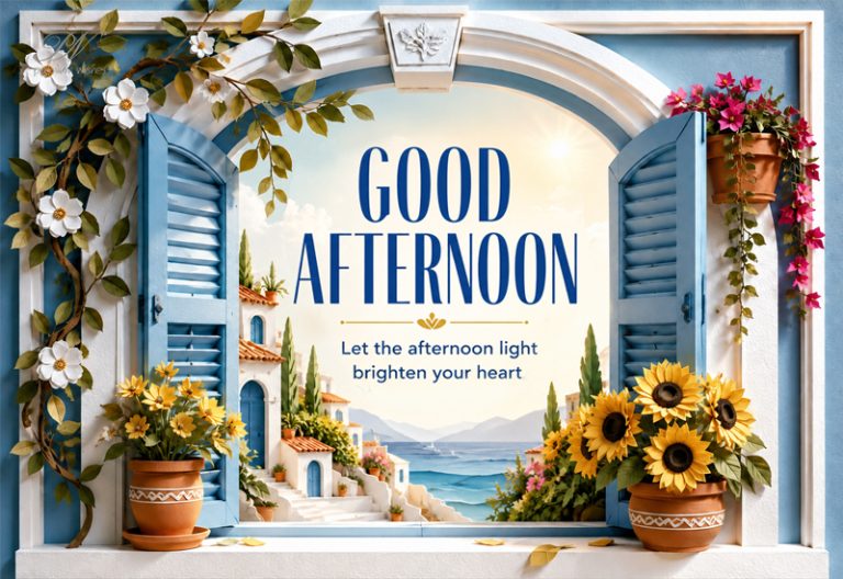Good Afternoon Wishes