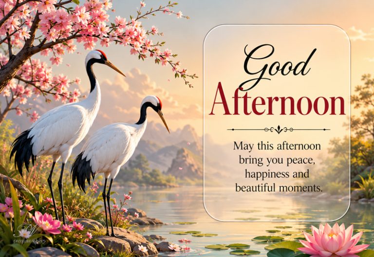 Good Afternoon Wishes
