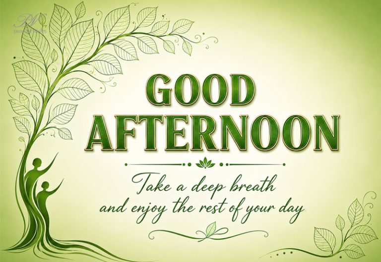 Good Afternoon Wishes