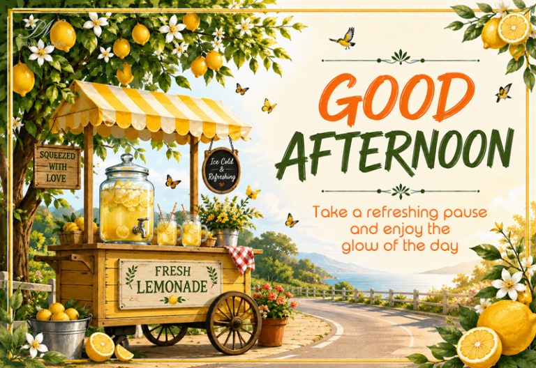 Good Afternoon Wishes