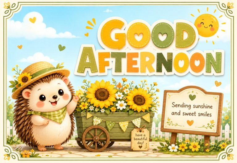Good Afternoon Wishes