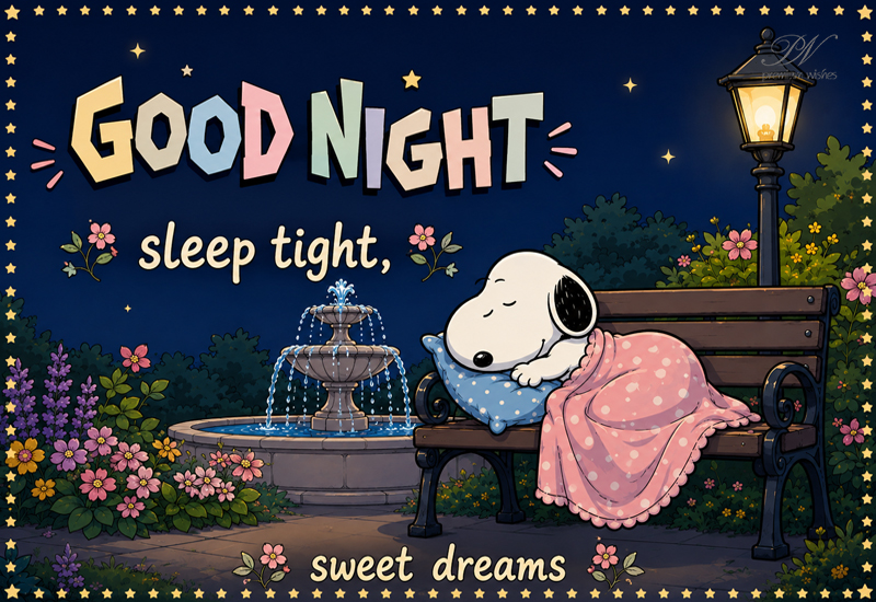 Good Night Sleep Tight Sweet Dreams Puppy Greeting Good Night Sleep Tight Sweet Dreams Puppy Greeting