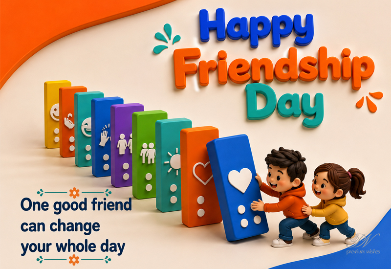 Happy Friendship Day One Good Friend Can Change Your Whole Day Happy Friendship Day One Good Friend Can Change Your Whole Day