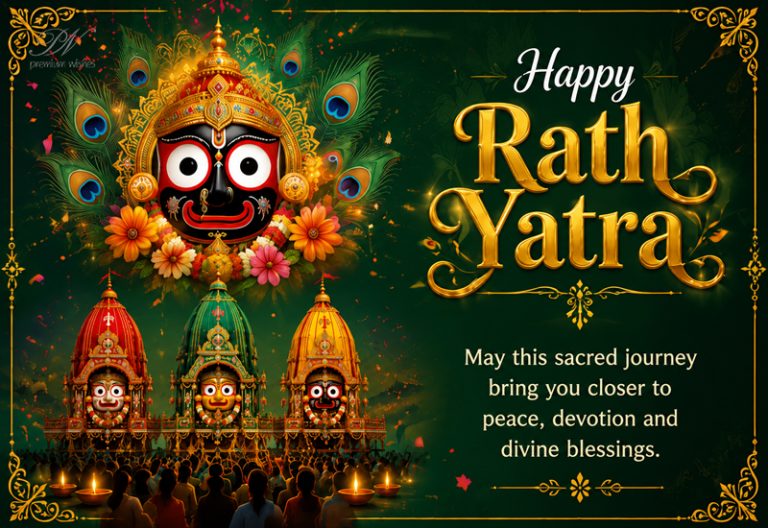 Happy Rath Yatra Wishes for Peace, Devotion and Divine Blessings Happy Rath Yatra Wishes for Peace, Devotion and Divine Blessings