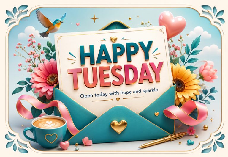Happy Tuesday Open Today With Hope and Sparkle Greeting Happy Tuesday Open Today With Hope and Sparkle Greeting