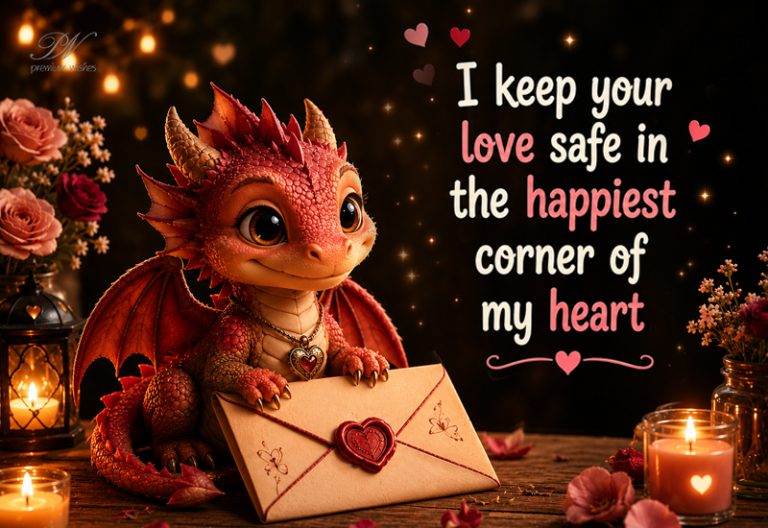 I Keep Your Love Safe in My Heart Baby Dragon Love Message I Keep Your Love Safe in My Heart Baby Dragon Love Message