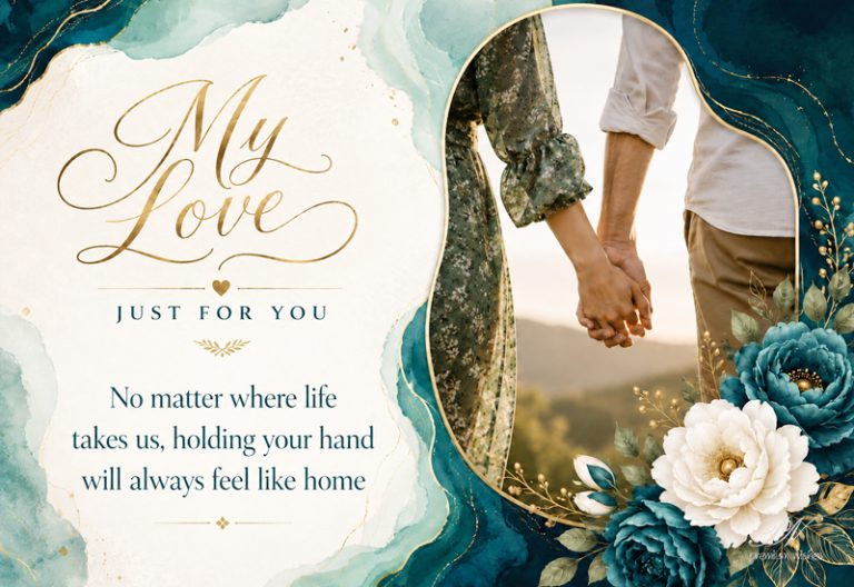 My Love Holding Your Hand Feels Like Home Greeting My Love Holding Your Hand Feels Like Home Greeting