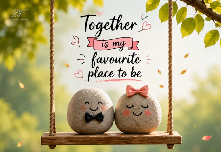 Together Is My Favourite Place to Be Stone Couple Love Greeting Together Is My Favourite Place to Be Stone Couple Love Greeting