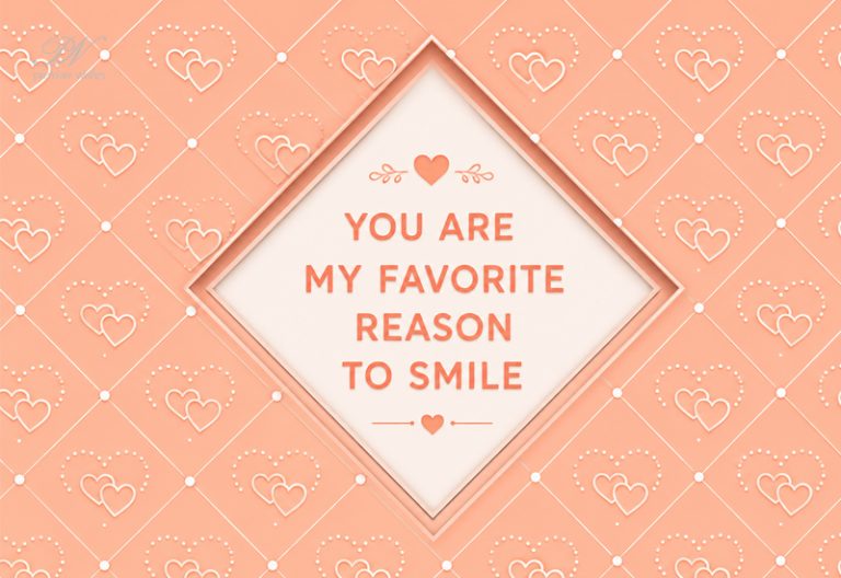 You Are My Favorite Reason to Smile Love Message Image You Are My Favorite Reason to Smile Love Message Image