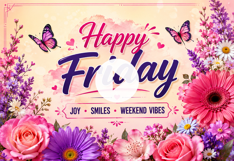 Beautiful Friday Greetings and Weekend Wishes to Share Beautiful Friday Greetings and Weekend Wishes to Share