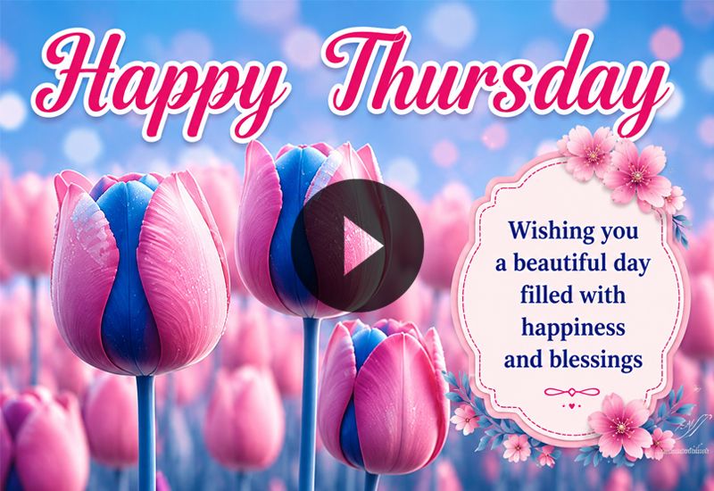 Happy Thursday Wishes, Beautiful Greetings & Blessings