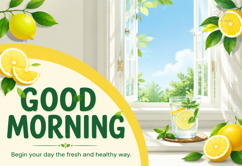 Good Morning – Begin Your Day the Fresh and Healthy Way