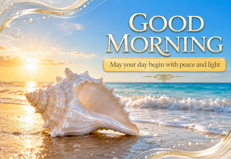 Good Morning – May Your Day Begin With Peace and Light Good Morning – May Your Day Begin With Peace and Light
