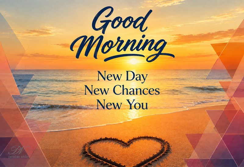 Good Morning – New Day, New Chances, New You Good Morning – New Day, New Chances, New You