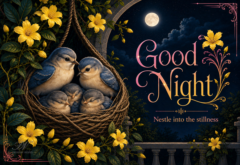 Good Night – Nestle Into the Stillness Good Night – Nestle Into the Stillness