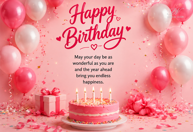 Happy Birthday – May Your Day Be as Wonderful as You Are Happy Birthday – May Your Day Be as Wonderful as You Are