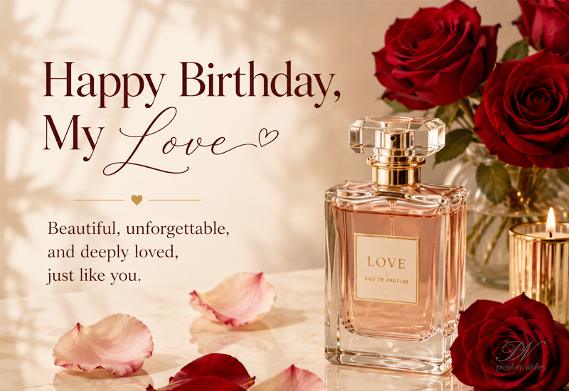 Happy Birthday, My Love – Beautiful, Unforgettable and Deeply Loved