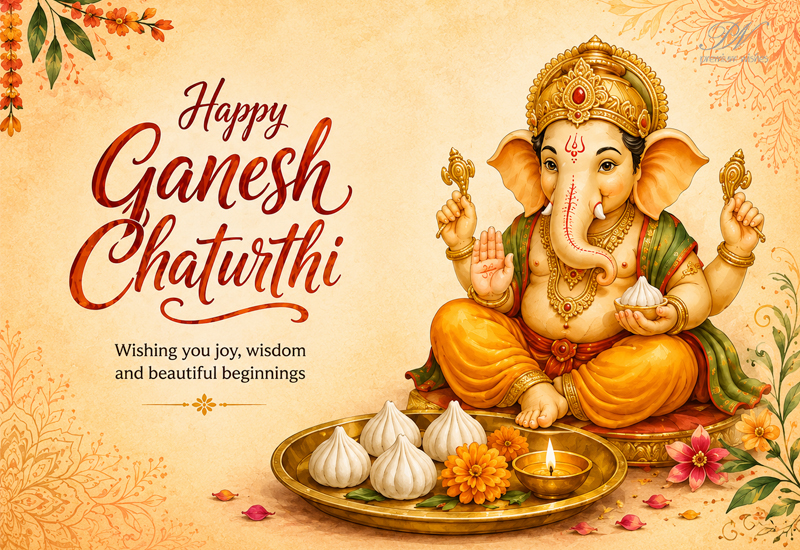 Happy Ganesh Chaturthi – Joy, Wisdom and Beautiful Beginnings Happy Ganesh Chaturthi – Joy, Wisdom and Beautiful Beginnings