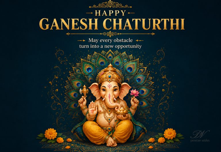 Happy Ganesh Chaturthi – May Every Obstacle Turn Into a New Opportunity Happy Ganesh Chaturthi – May Every Obstacle Turn Into a New Opportunity