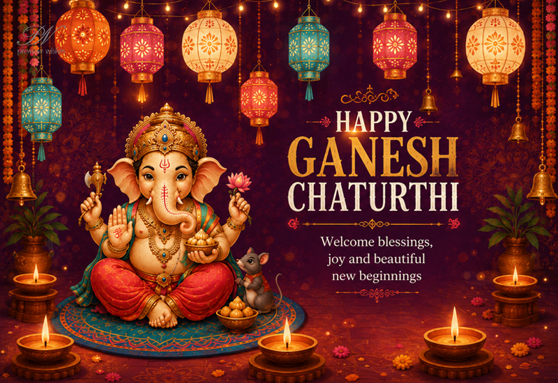 Happy Ganesh Chaturthi – Welcome Blessings, Joy and Beautiful New Beginnings Happy Ganesh Chaturthi – Welcome Blessings, Joy and Beautiful New Beginnings