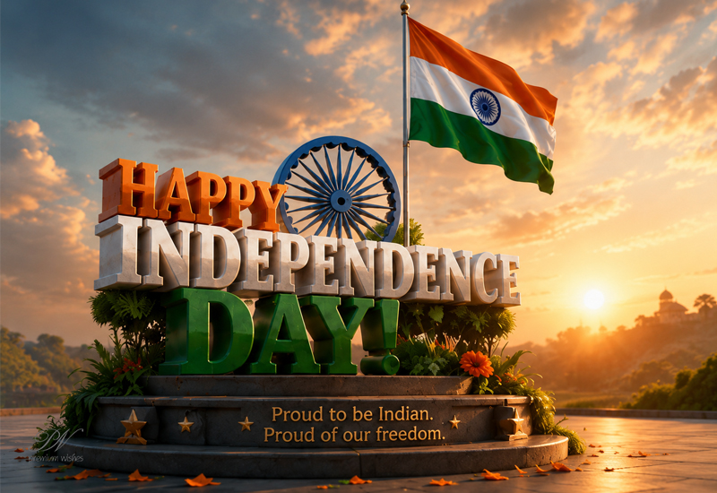 Happy Independence Day Proud to Be Indian Proud of Our Freedom