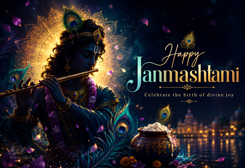 Happy Janmashtami – Celebrate the Birth of Divine Joy Happy Janmashtami – Celebrate the Birth of Divine Joy