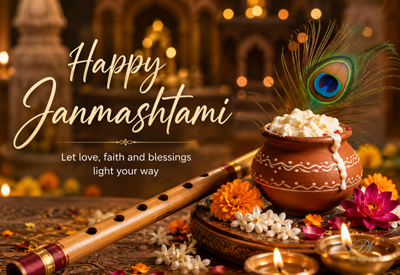 Happy Janmashtami – Let Love, Faith and Blessings Light Your Way