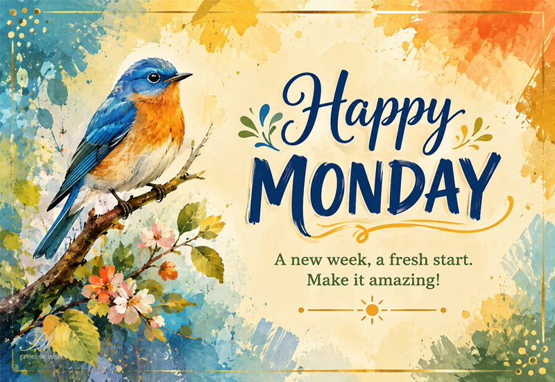 Happy Monday – A New Week, a Fresh Start, Make It Amazing Happy Monday – A New Week, a Fresh Start, Make It Amazing