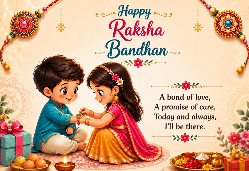 Happy Raksha Bandhan – A Bond of Love, A Promise of Care