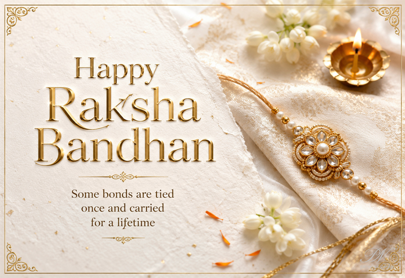 Happy Raksha Bandhan – Some Bonds Are Tied Once and Carried for a Lifetime Happy Raksha Bandhan – Some Bonds Are Tied Once and Carried for a Lifetime
