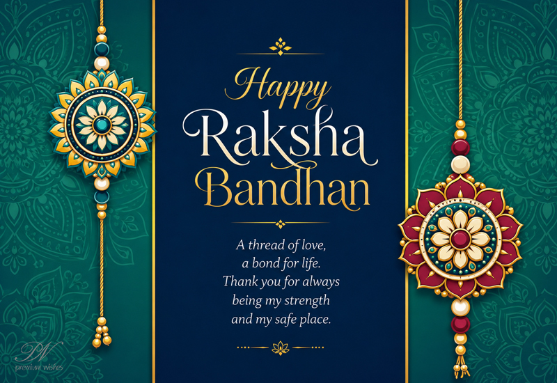 Happy Raksha Bandhan – A Thread of Love, a Bond for Life