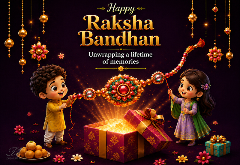Happy Raksha Bandhan – Unwrapping a Lifetime of Memories Happy Raksha Bandhan – Unwrapping a Lifetime of Memories