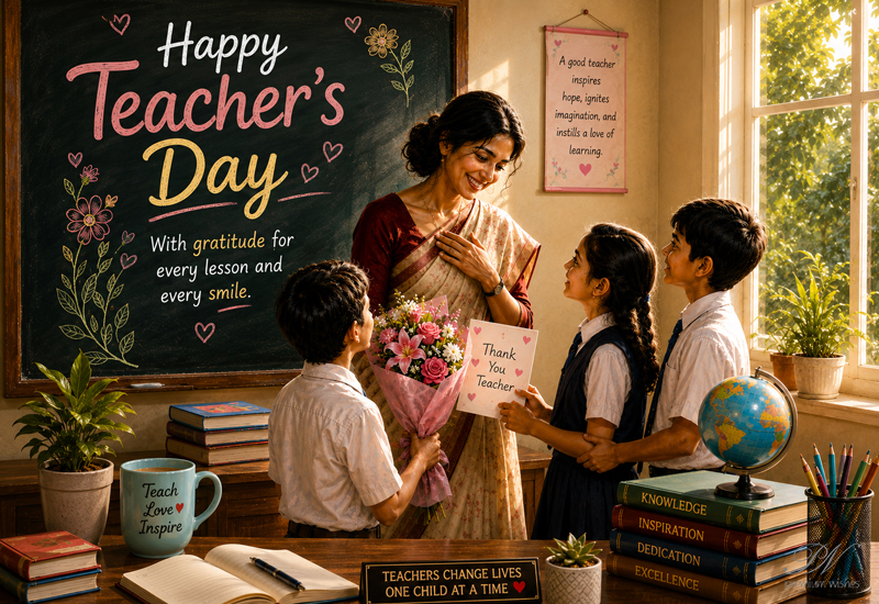 Happy Teacher’s Day – With Gratitude for Every Lesson and Every Smile