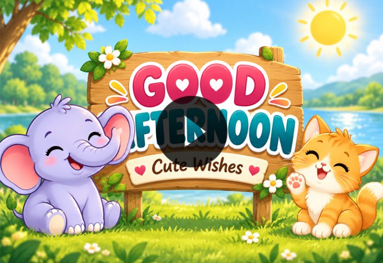 Cute Good Afternoon Wishes to Brighten Your Day Cute Good Afternoon Wishes to Brighten Your Day