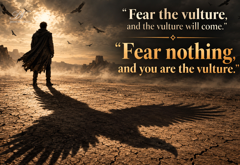Fear Nothing – Inspirational Quote About Courage and Strength