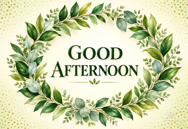 Good Afternoon Wishes