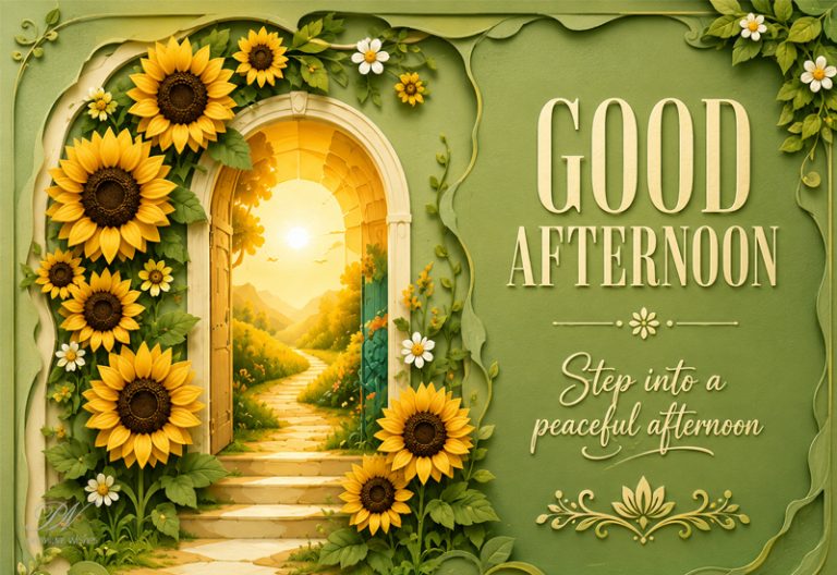 Good Afternoon Wishes