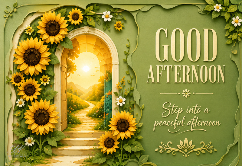 Good Afternoon – Step Into a Peaceful Afternoon Good Afternoon – Step Into a Peaceful Afternoon