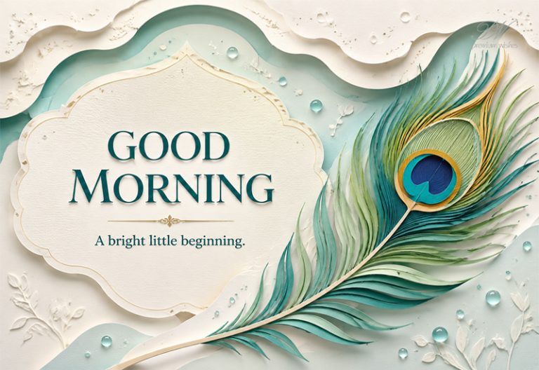 Good Morning – A Bright Little Beginning Good Morning – A Bright Little Beginning