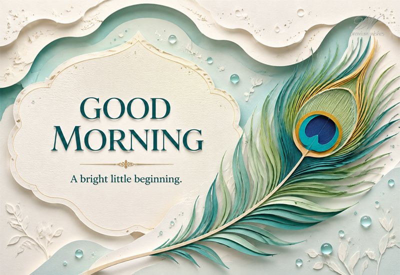 Good Morning – A Bright Little Beginning