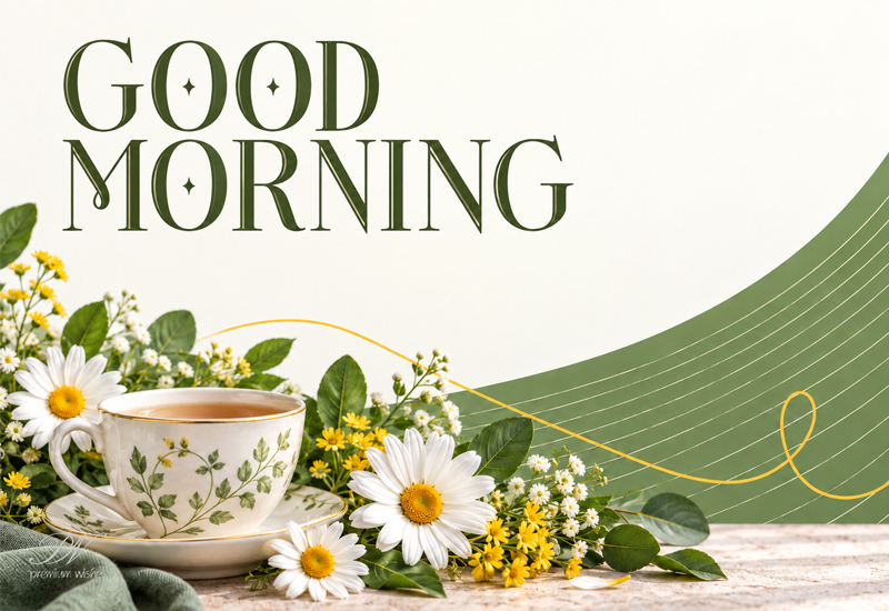 Good Morning – Start Your Day With Simple Beauty